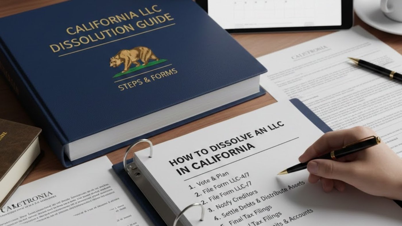 How To Dissolve An LLC In California
